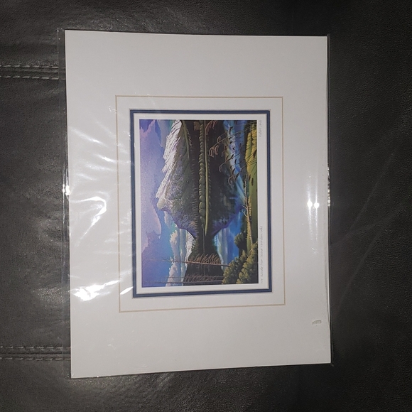 Mt Rundle from Second Vermilion Lake Signed Print by Robert Jones - Picture 5 of 5